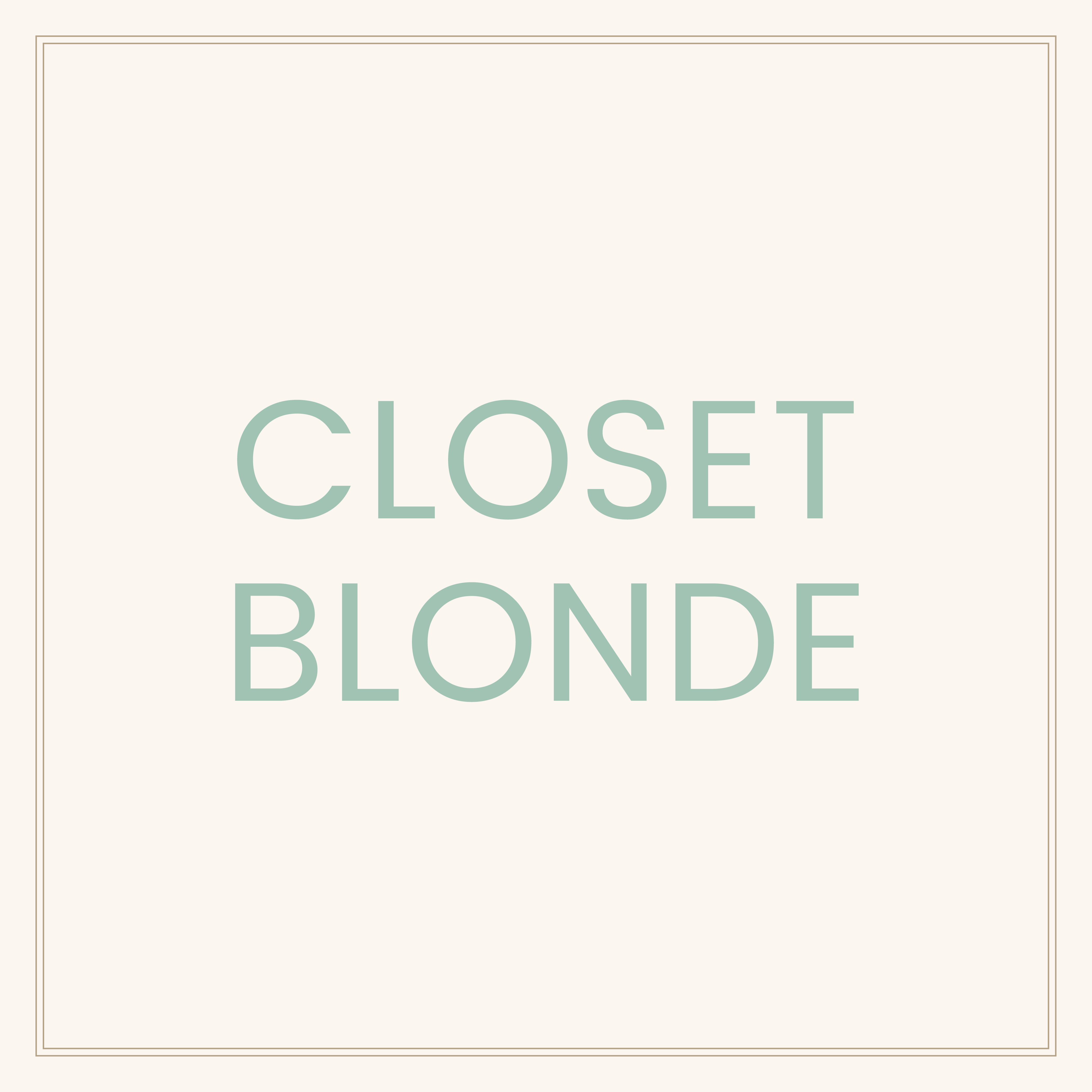 Kor closet blonde social post cover april 20197