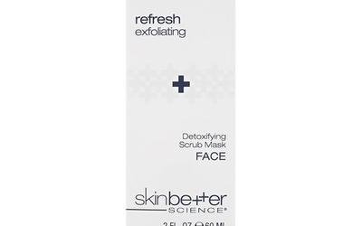 Detoxifying scrub mask face packaging skinbetter science nr 540x