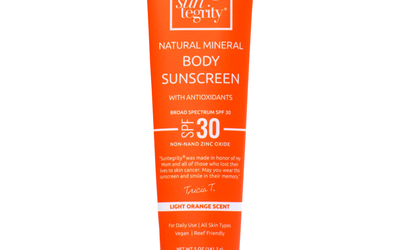 Suntegrity body sunscreen 140g scented